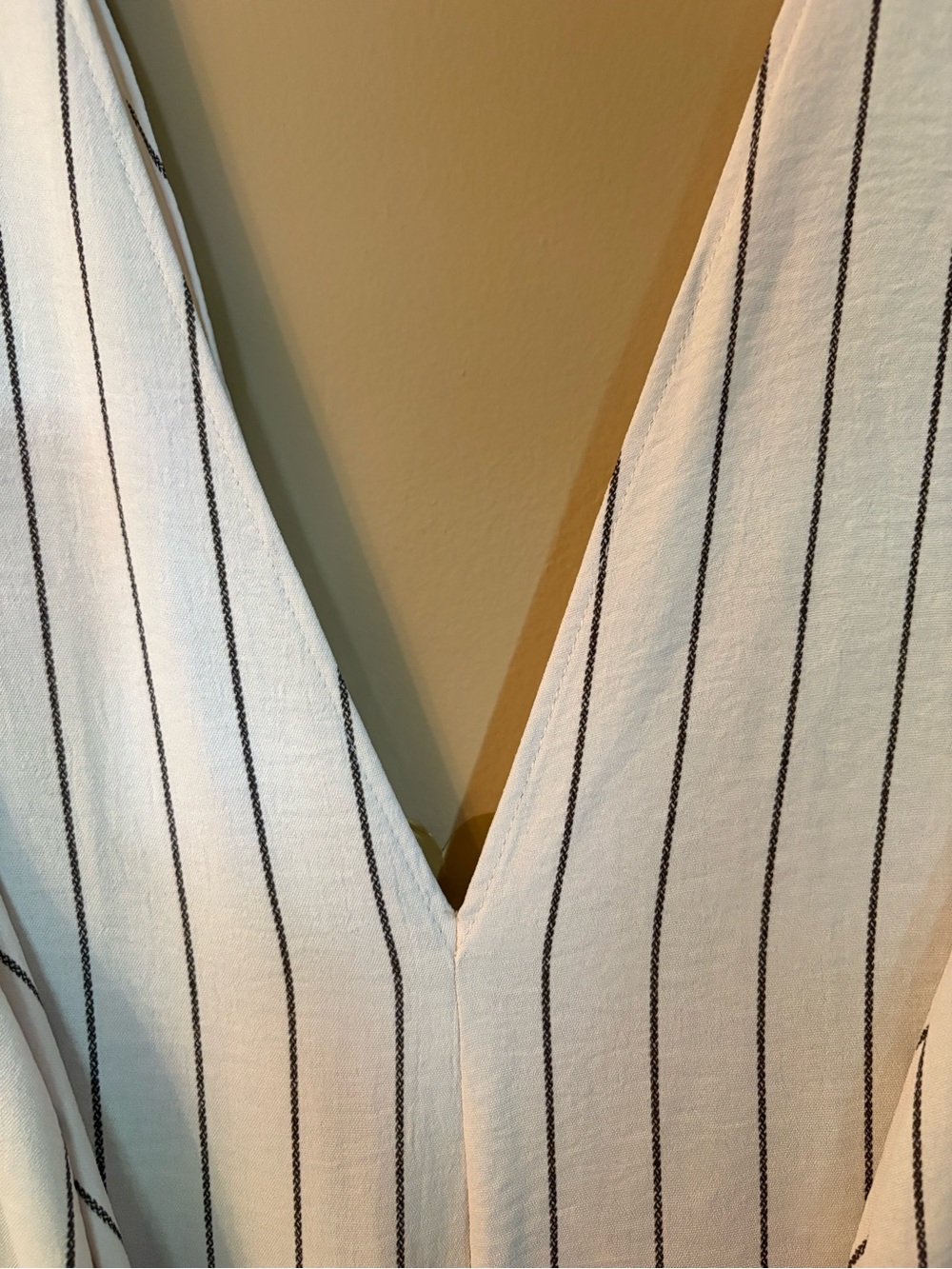 Zara Striped Sash Tie-Front Top NWOT - Picture 4 of 13